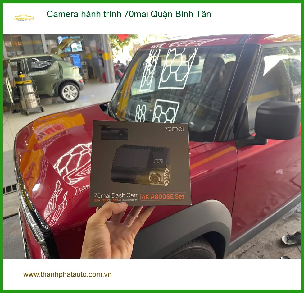 Nơi Lắp Camera Hành Trình Ô Tô hành trình 70mai Quận Bình Tân - Giá Tốt TPHCM ảnh thực tế 3