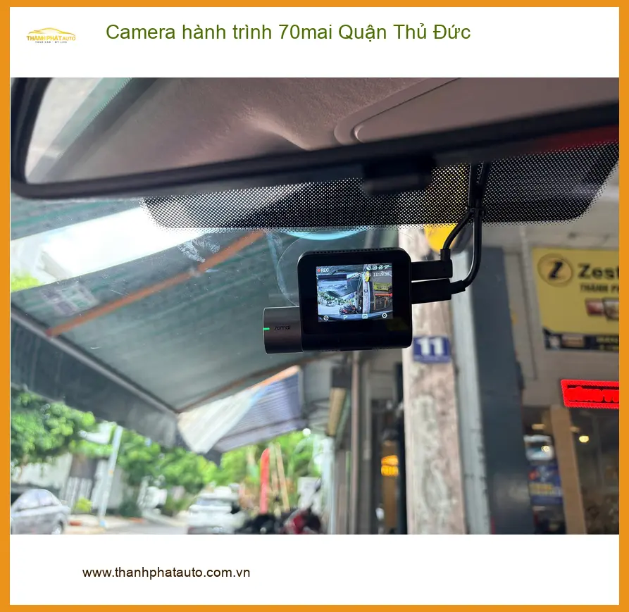 Địa Chỉ Gắn Camera Hành Trình Ô Tô 70mai Tại Quận Thủ Đức - Gắn Nhanh Trong Ngày