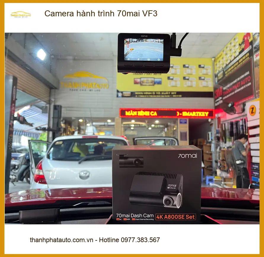 Anh Duy lắp Camera hành trình 70mai VF3 tại Quận Phú Nhuận để an tâm trên mọi nẻo đường ảnh thực tế 2