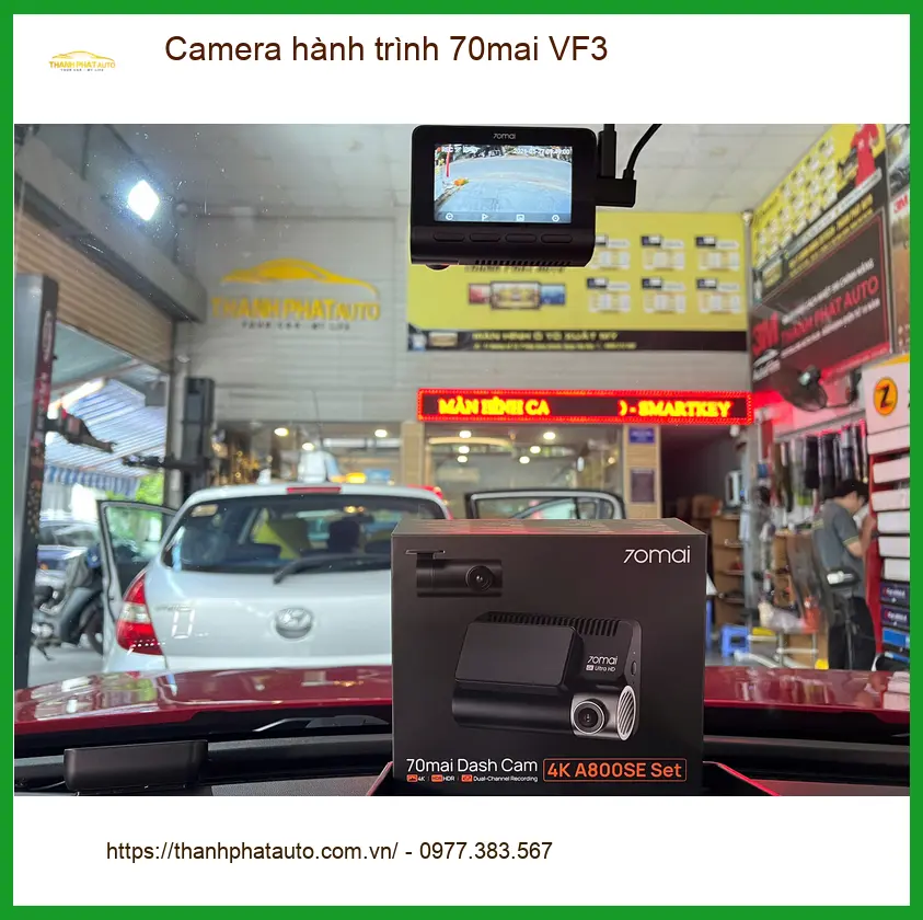 Anh Thiện lắp Camera hành trình 70mai VF3 tại Củ Chi để ghi lại mọi khoảnh khắc trên đường ảnh thực tế 2
