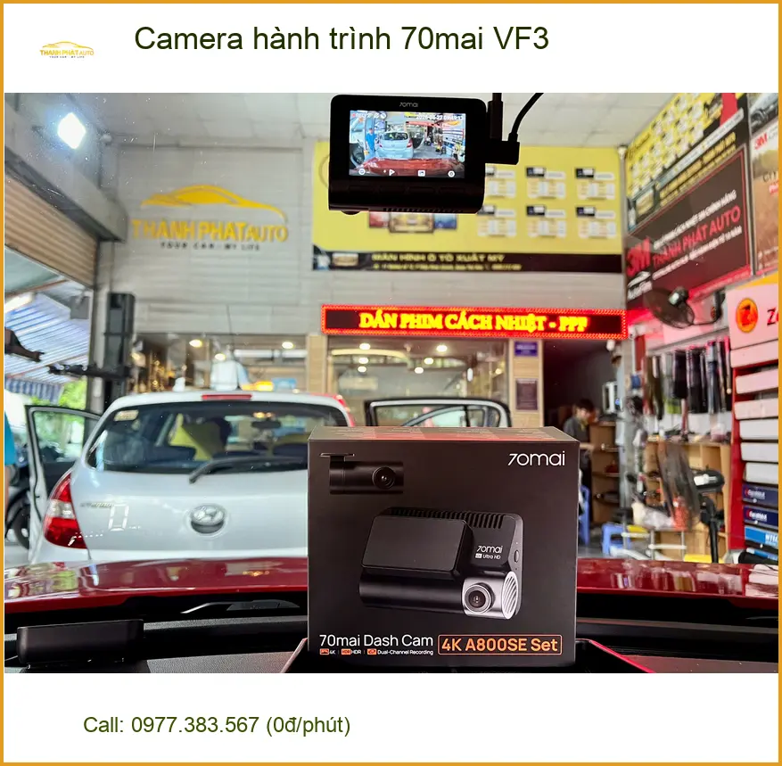 Anh Thiện lắp Camera hành trình 70mai VF3 tại Củ Chi để ghi lại mọi khoảnh khắc trên đường ảnh thực tế 3