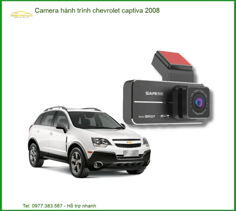 Camera hành trình Chevrolet Captiva 2008 - Địa Chỉ Lắp Đặt Uy Tín TPHCM