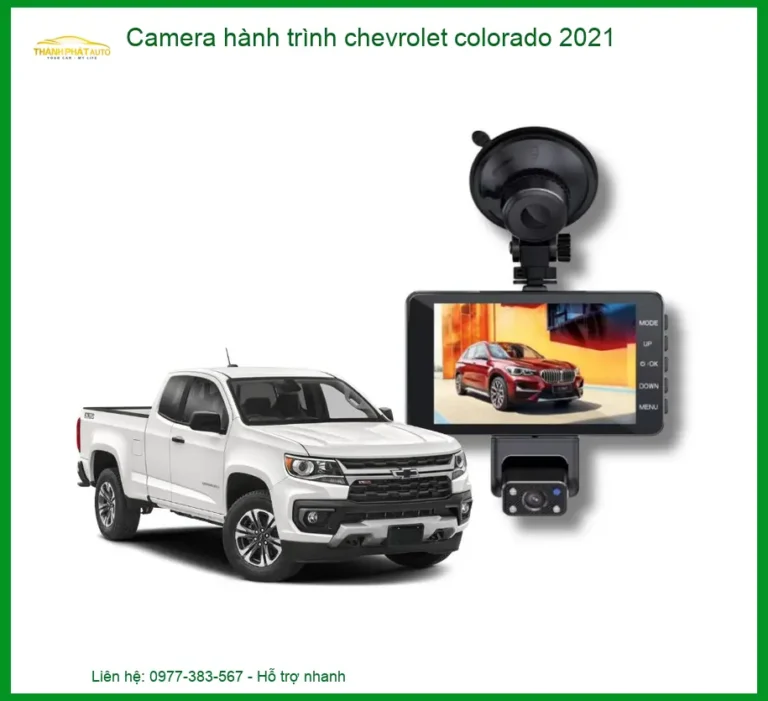 Camera hành trình Chevrolet Colorado 2021