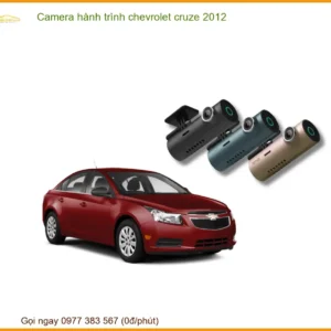 Camera hành trình Chevrolet Cruze 2012 - Địa Chỉ Lắp Đặt Uy Tín TPHCM