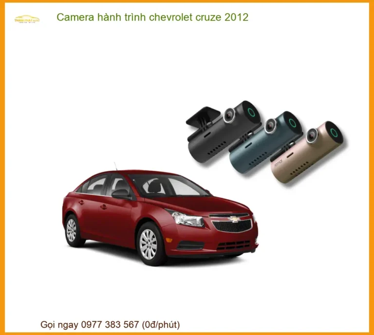 Camera hành trình Chevrolet Cruze 2012 - Địa Chỉ Lắp Đặt Uy Tín TPHCM