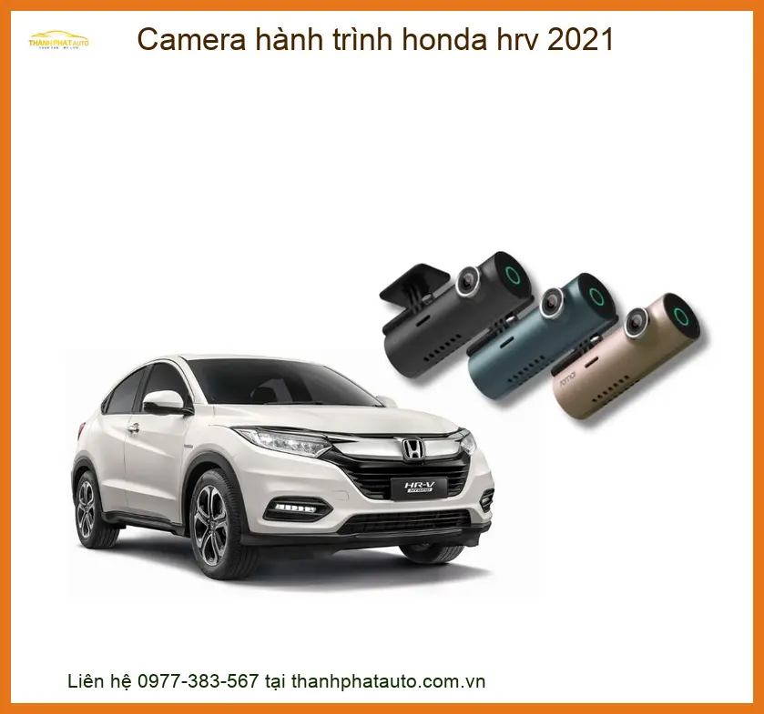 Camera Hành Trình Honda HRV 2021 - Địa Chỉ Lắp Đặt Uy Tín TPHCM
