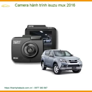 Camera hành trình Isuzu MUX 2016 - Trung Tâm Lắp Đặt Chính Hãng TPHCM
