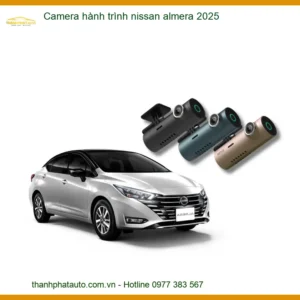 Camera hành trình Nissan Almera - Địa Chỉ Lắp Đặt Uy Tín TPHCM