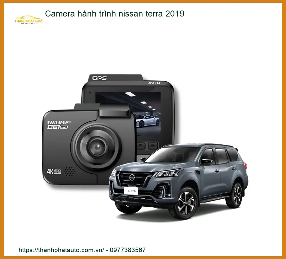 Camera Hành Trình Nissan Terra 2019 - Địa Chỉ Lắp Đặt Uy Tín TPHCM
