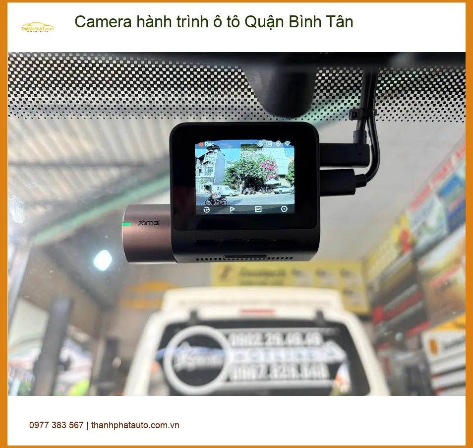 Trung Tâm Lắp Camera Hành Trình Ô Tô Quận Bình Tân - Gắn Nhanh Trong Ngày ảnh thực tế 2