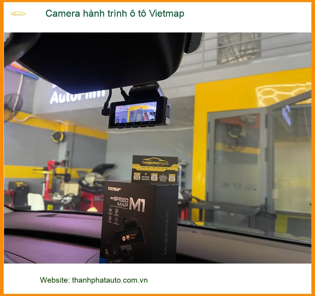 Anh Minh lắp Camera hành trình ô tô Vietmap cho Toyota Fortuner tại Quận Gò Vấp ảnh thực tế 3