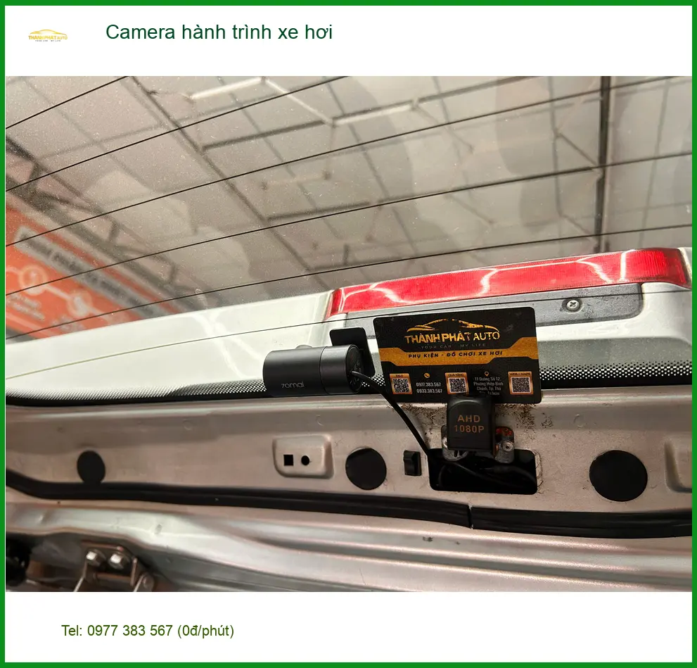 Chị Thảo lắp camera hành trình xe hơi cho Hyundai Accent tại Quận 9 ảnh thực tế 5