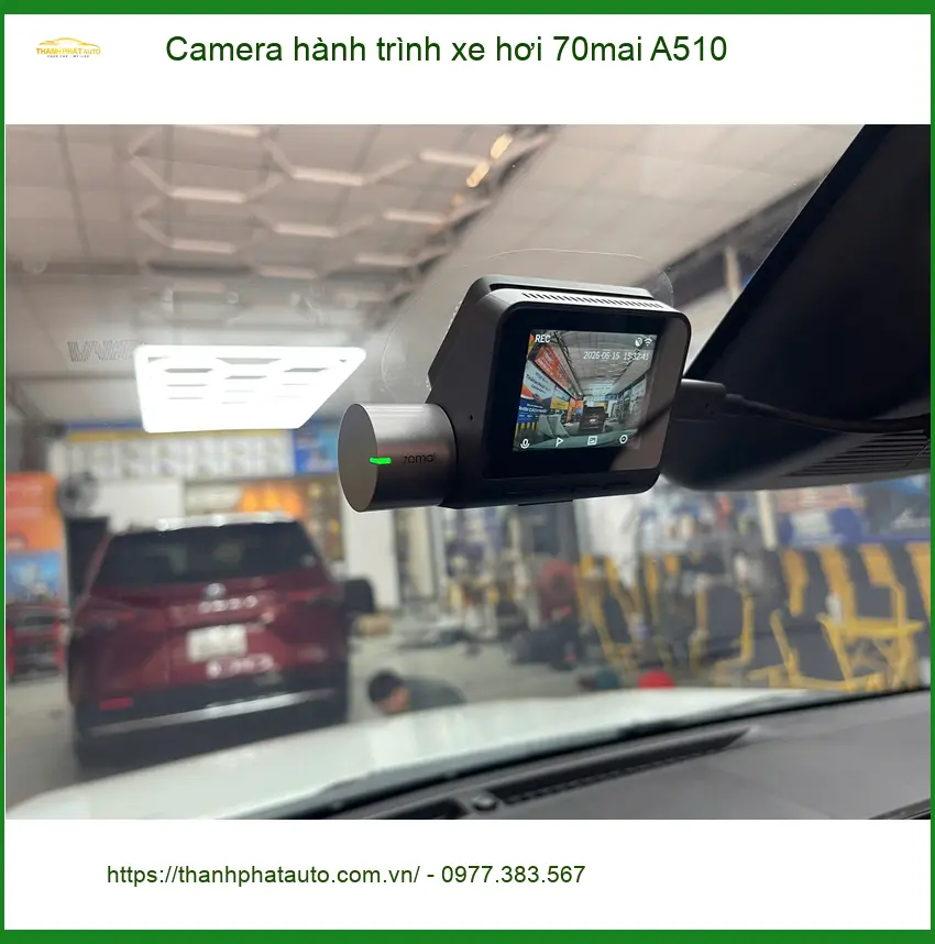 Anh Tấn lắp Camera 70mai A510 cho Outlander tại Quận 10 ghi lại mọi khoảnh khắc ảnh thực tế 4