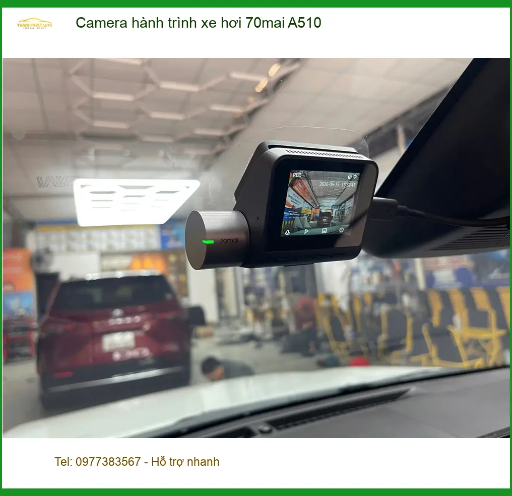 Anh Vĩnh lắp Camera hành trình 70mai A510 cho Mazda CX5 tại Quận Phú Nhuận ảnh thực tế 3