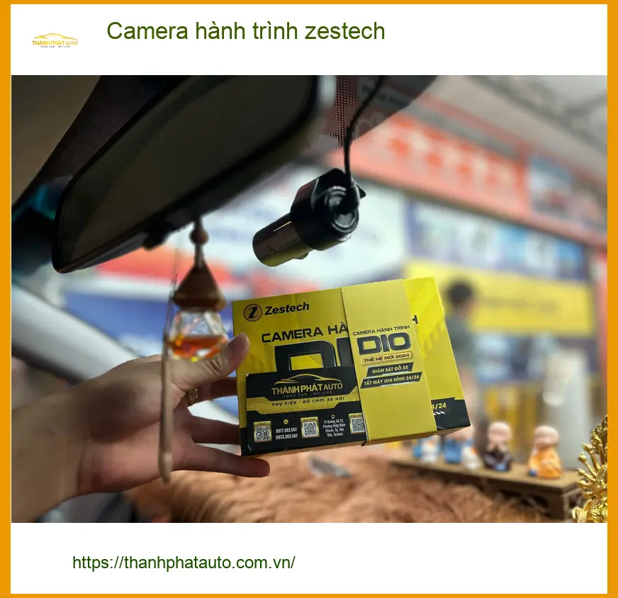 Địa chỉ lắp Camera hành trình Zestech chính hãng ở Quận 8