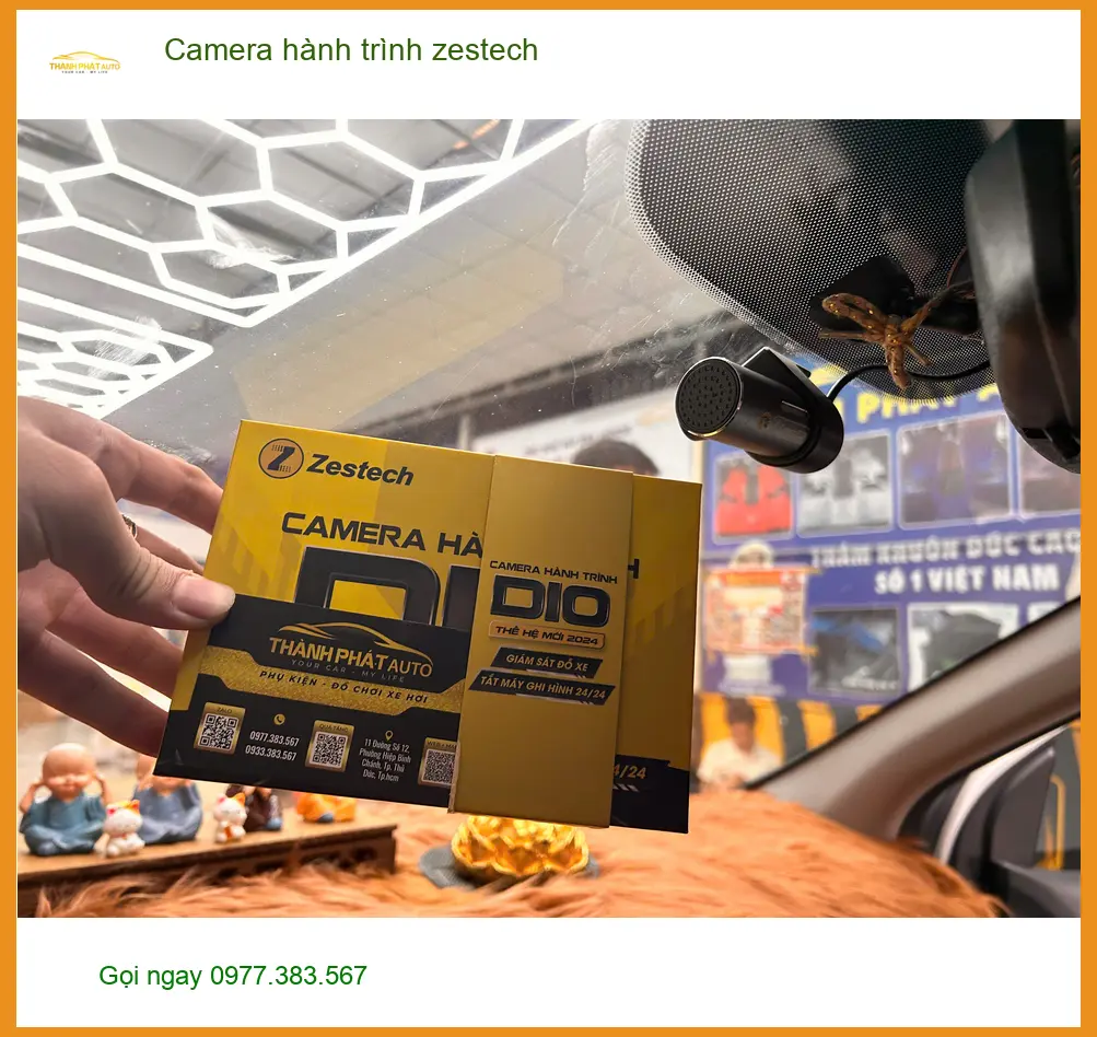 Địa chỉ lắp Camera hành trình Zestech chính hãng ở Quận 8 ảnh thực tế 4