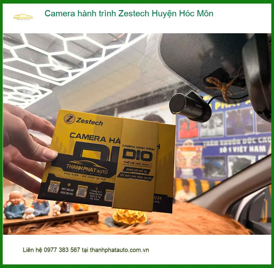 Nơi Camera Hành Trình Ô Tô hành trình Zestech Huyện Hóc Môn - Giá Tốt TPHCM ảnh thực tế 2