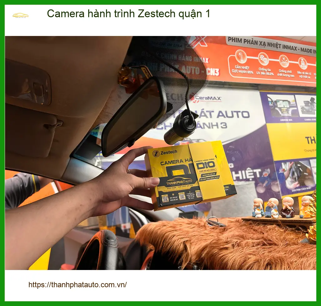Trung Tâm Gắn Camera Hành Trình Ô Tô Zestech tại Quận 1 - Gắn Nhanh Trong Ngày ảnh thực tế 2