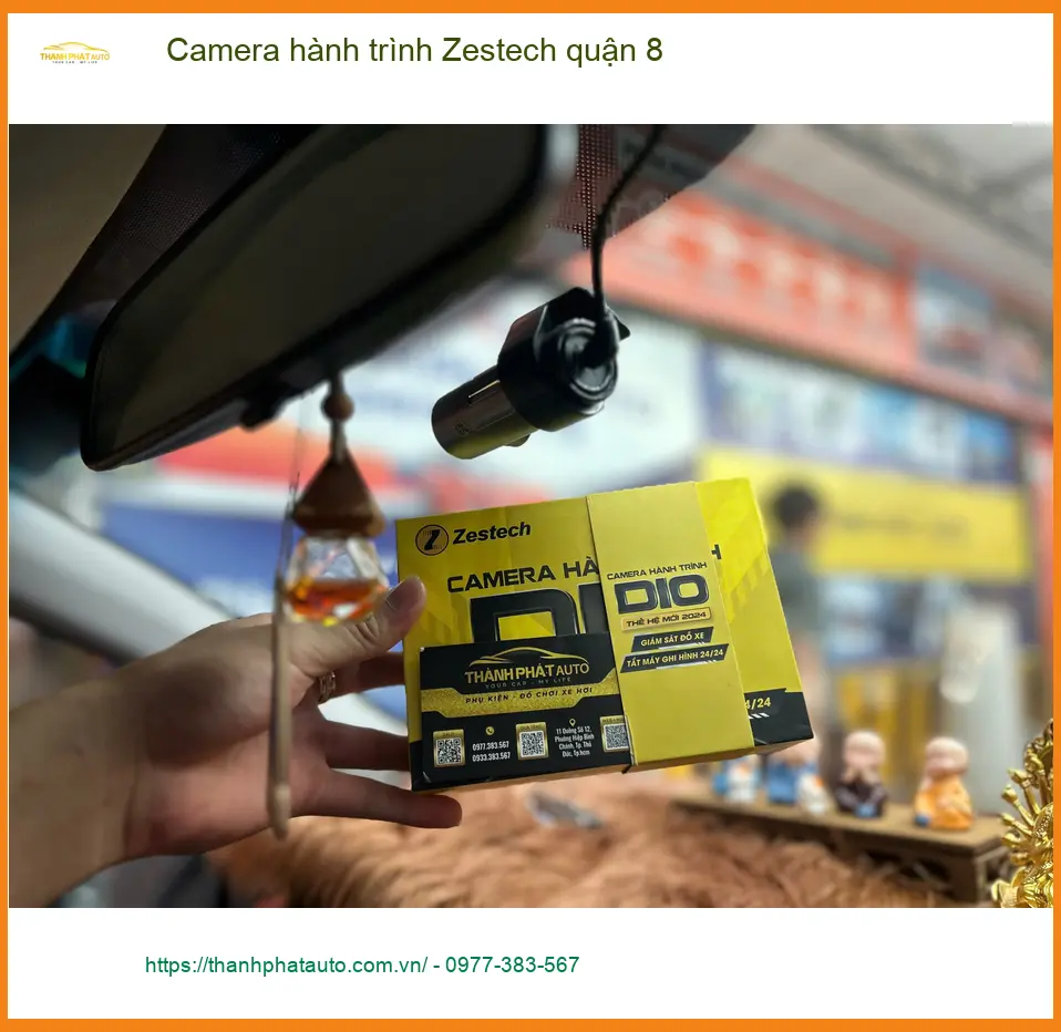 Nơi Lắp Camera Hành Trình Ô Tô hành trình Zestech quận 8 - Giá Tốt TPHCM ảnh thực tế 2