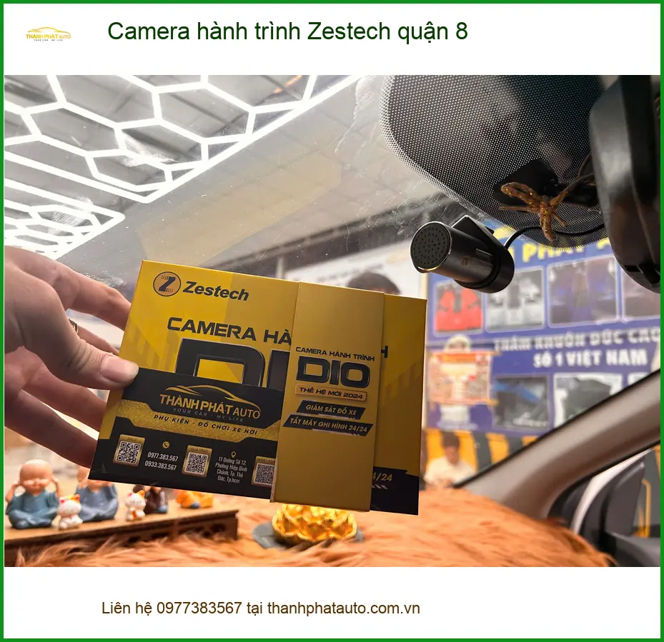 Nơi Lắp Camera Hành Trình Ô Tô hành trình Zestech quận 8 - Giá Tốt TPHCM ảnh thực tế 3