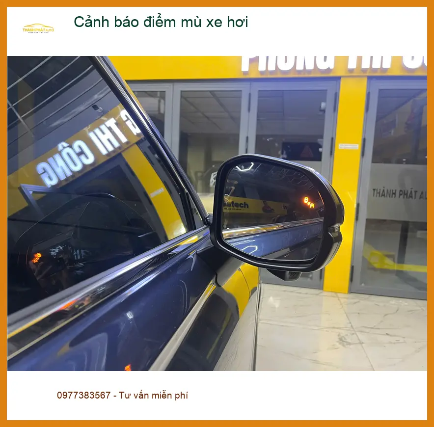 Anh Minh lắp cảnh báo điểm mù xe hơi Mazda CX-5 tại Quận 9 để an tâm lái xe hơn ảnh thực tế 2