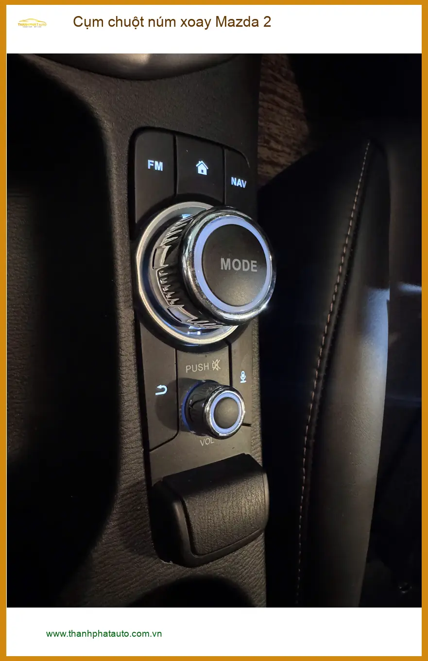 Chú Phúc Lắp Cụm Chuột Núm Xoay Mazda 2 Tại Cần Giờ Vì Cụm Zin Hỏng ảnh thực tế 3