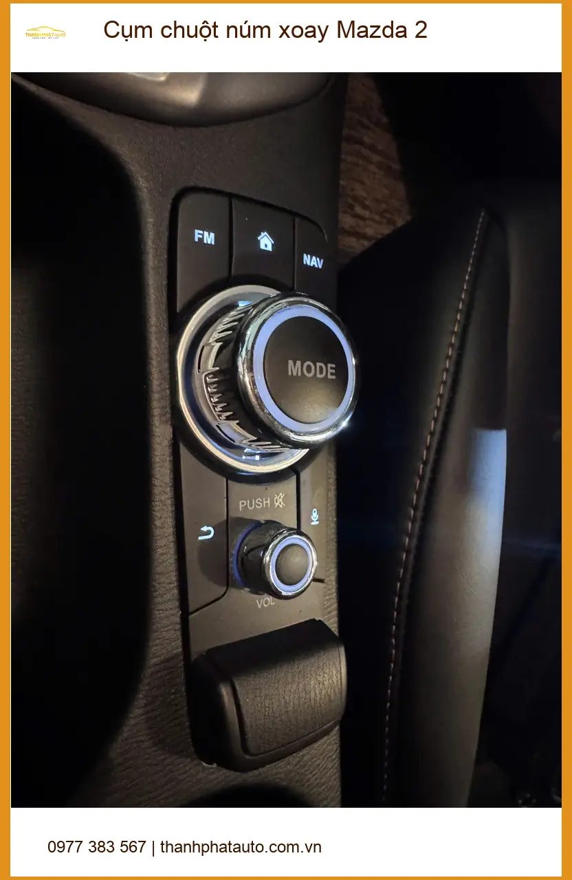 Chú Phúc Lắp Cụm Chuột Núm Xoay Mazda 2 Tại Cần Giờ Vì Cụm Zin Hỏng ảnh thực tế 4