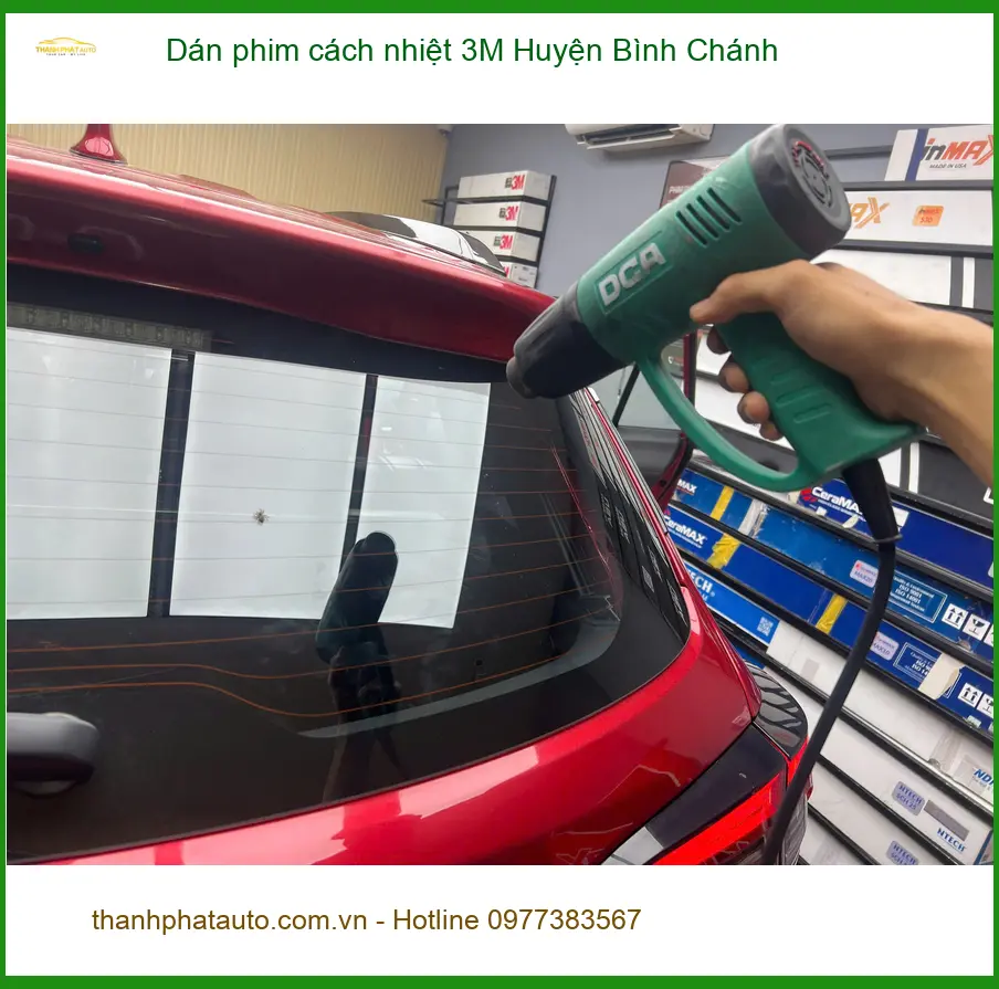 Nơi Dán Phim Cách Nhiệt Ô Tô phim cách nhiệt 3M Huyện Bình Chánh - Uy Tín