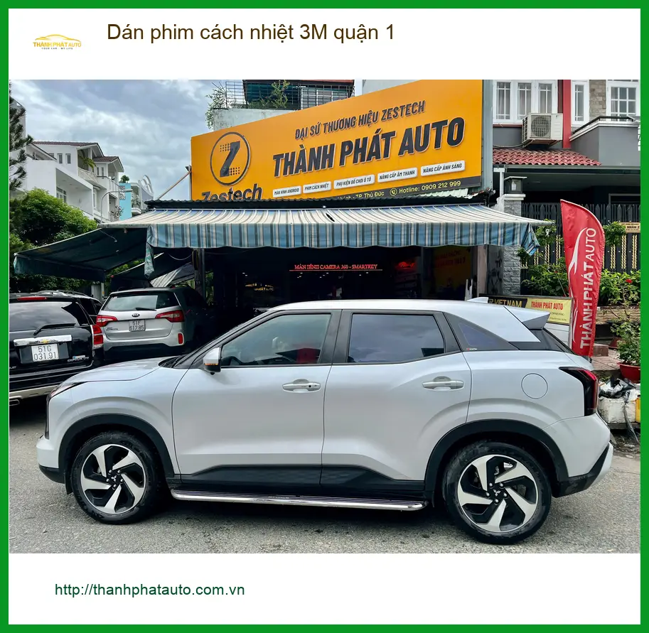 Nơi Dán Phim Cách Nhiệt Ô Tô phim cách nhiệt 3M quận 1 - Giá Tốt TPHCM ảnh thực tế 2
