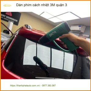 Trung Tâm Dán Phim Cách Nhiệt 3M Ô Tô Quận 3 - Thi Công Chuyên Nghiệp - Ảnh 2