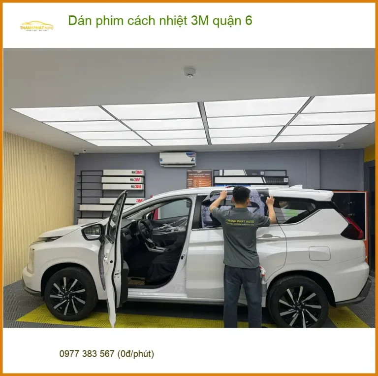 Dịch Vụ Dán Phim Cách Nhiệt Ô Tô phim cách nhiệt 3M quận 6 - Giá Tốt TPHCM