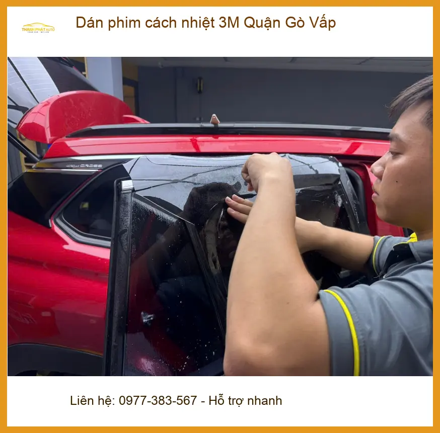 Nơi Dán Phim Cách Nhiệt Ô Tô phim cách nhiệt 3M Quận Gò Vấp - Giá Tốt TPHCM