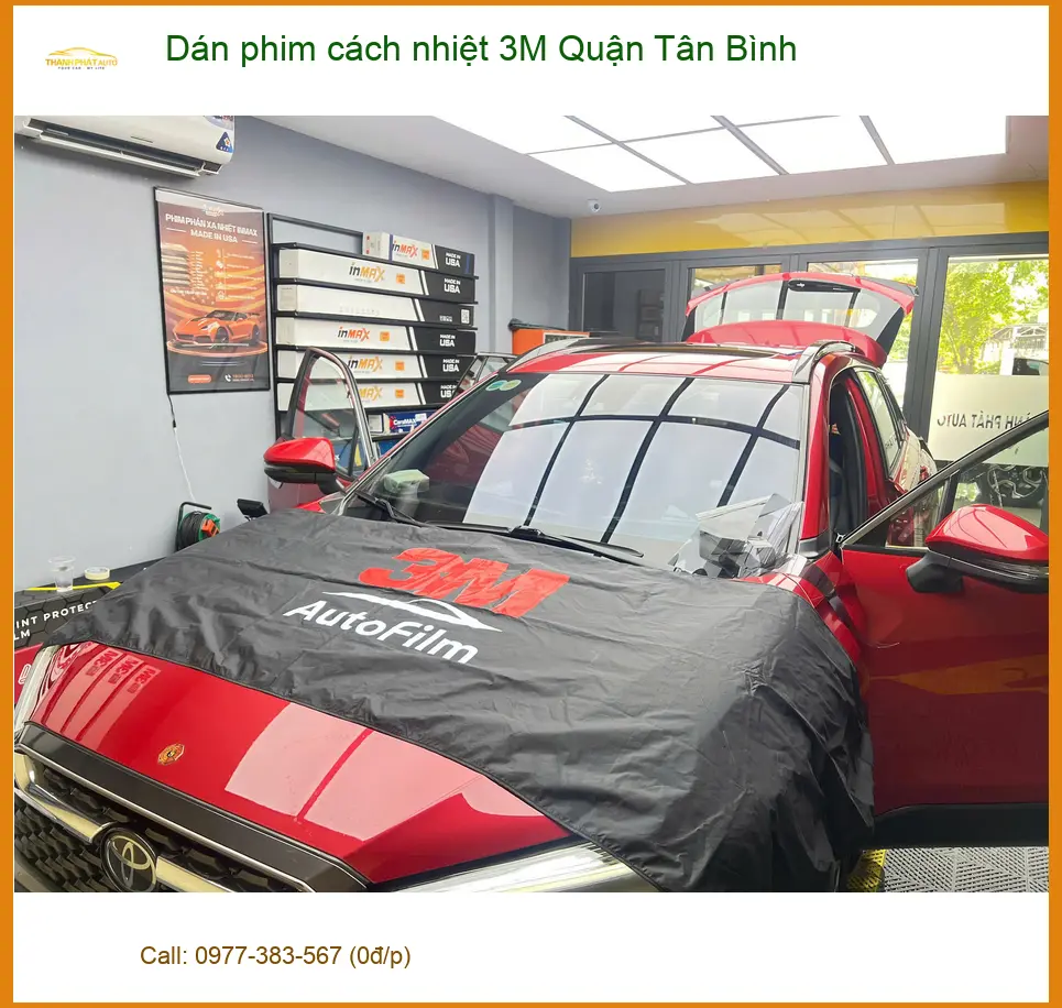 Trung Tâm Dán Phim Cách Nhiệt Ô Tô 3M Tại Quận Tân Bình - Lắp Đặt Uy Tín TPHCM ảnh thực tế 2