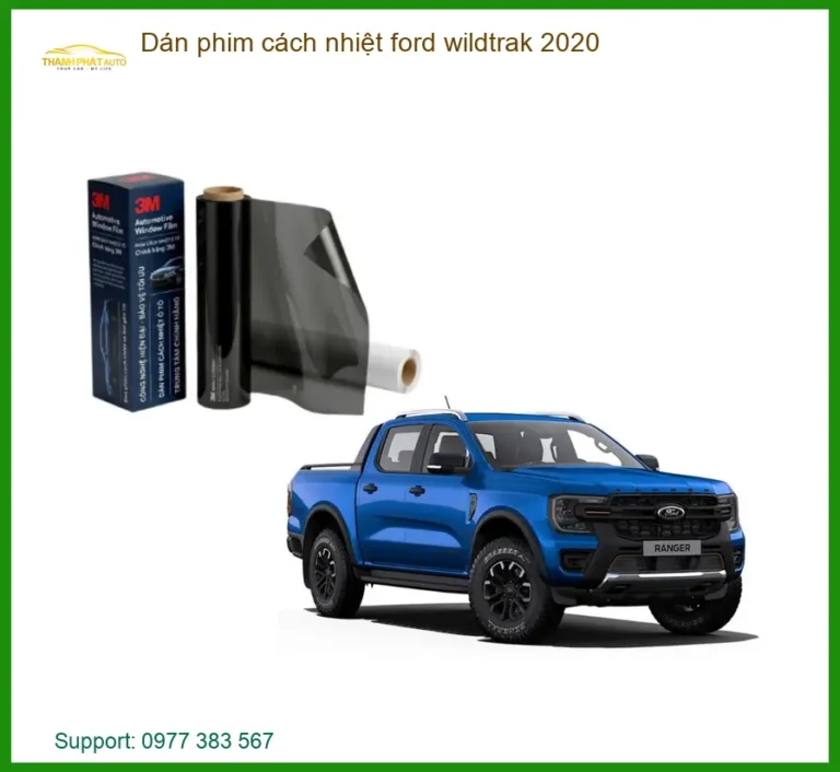Dán Phim Cách Nhiệt Ford Wildtrak 2020 - Địa Chỉ Lắp Đặt Uy Tín TPHCM