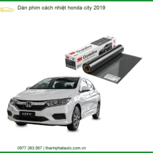 Dán Phim Cách Nhiệt Honda City 2019 - Trung Tâm Lắp Đặt Uy Tín TPHCM