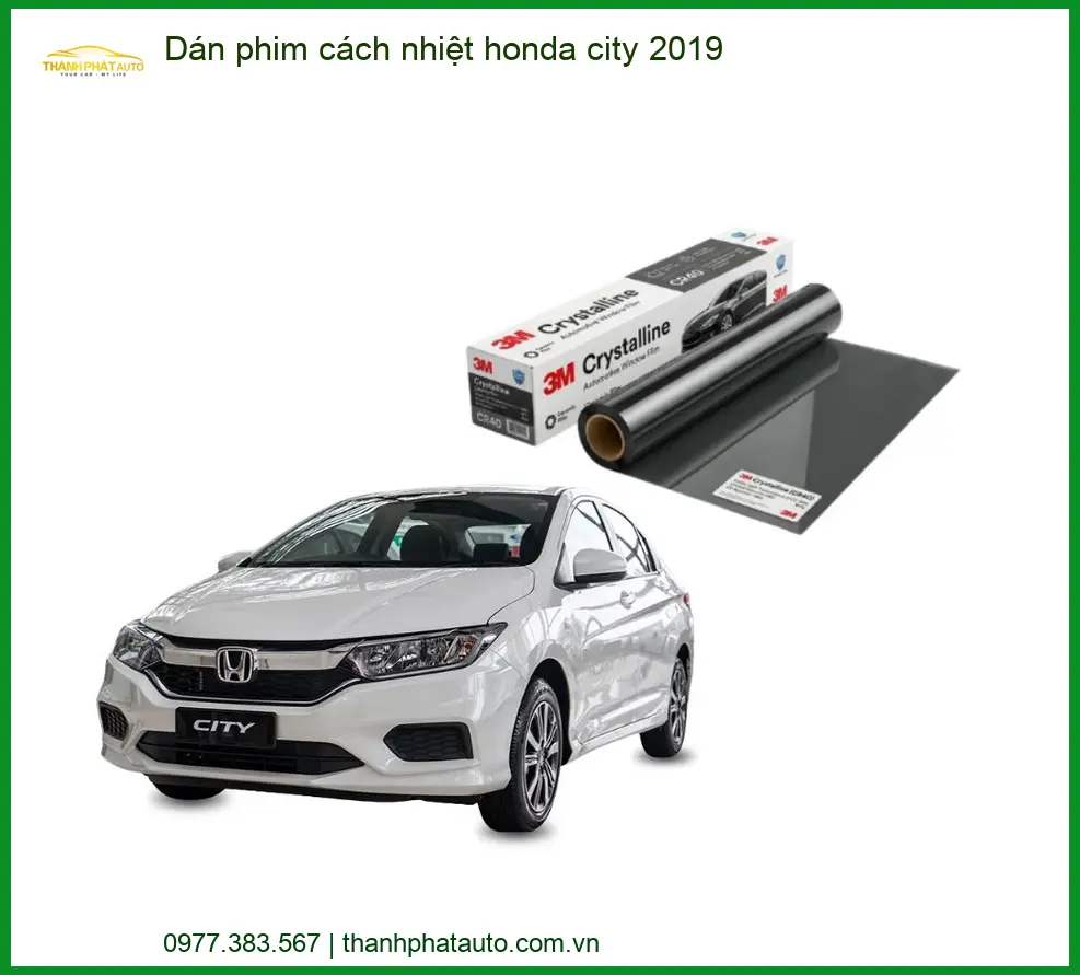 Dán Phim Cách Nhiệt Honda City 2019 - Trung Tâm Lắp Đặt Uy Tín TPHCM