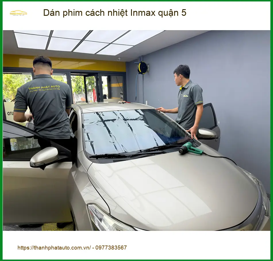 Nơi Dán Phim Cách Nhiệt Ô Tô phim cách nhiệt Inmax quận 5 - Giá Tốt TPHCM