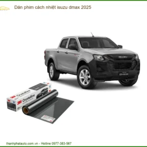 Dán phim cách nhiệt Isuzu Dmax - Trung Tâm Gắn Uy Tín TPHCM