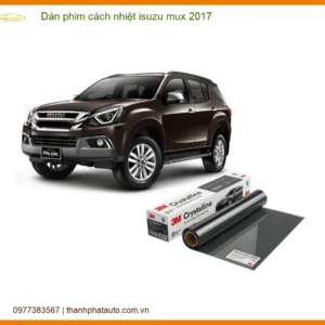 Dán Phim Cách Nhiệt Isuzu Mu-X 2017 - Trung Tâm Lắp Đặt Uy Tín TPHCM