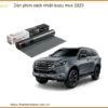 Dán Phim Cách Nhiệt Isuzu Mu-X 2023 - Địa Chỉ Lắp Đặt Uy Tín TPHCM
