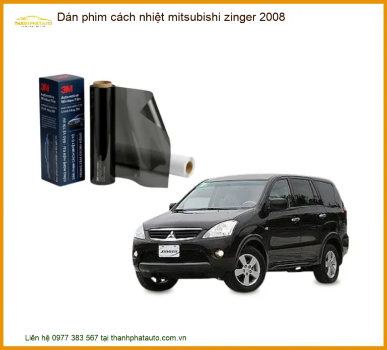 Dán Phim Cách Nhiệt Mitsubishi Zinger 2008 - Địa Chỉ Lắp Đặt Chính Hãng TPHCM