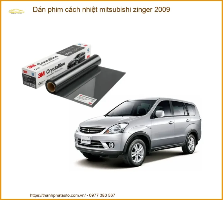 Dán Phim Cách Nhiệt Mitsubishi Zinger 2009 - Trung Tâm Thi Công Uy Tín TPHCM