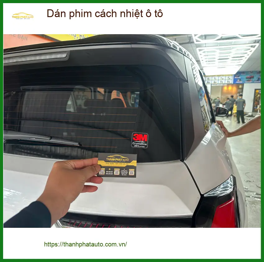 Anh Lâm Khải dán phim cách nhiệt ô tô Hyundai Accent Quận Tân Bình