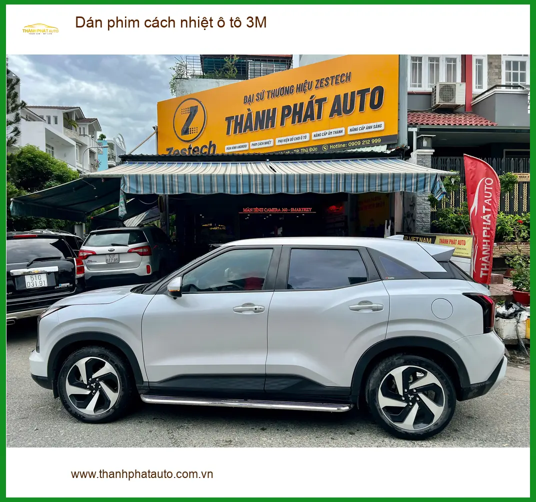 Anh Minh dán phim cách nhiệt ô tô 3M cho Hyundai Accent tại Quận 2 chống nóng hiệu quả ảnh thực tế 3