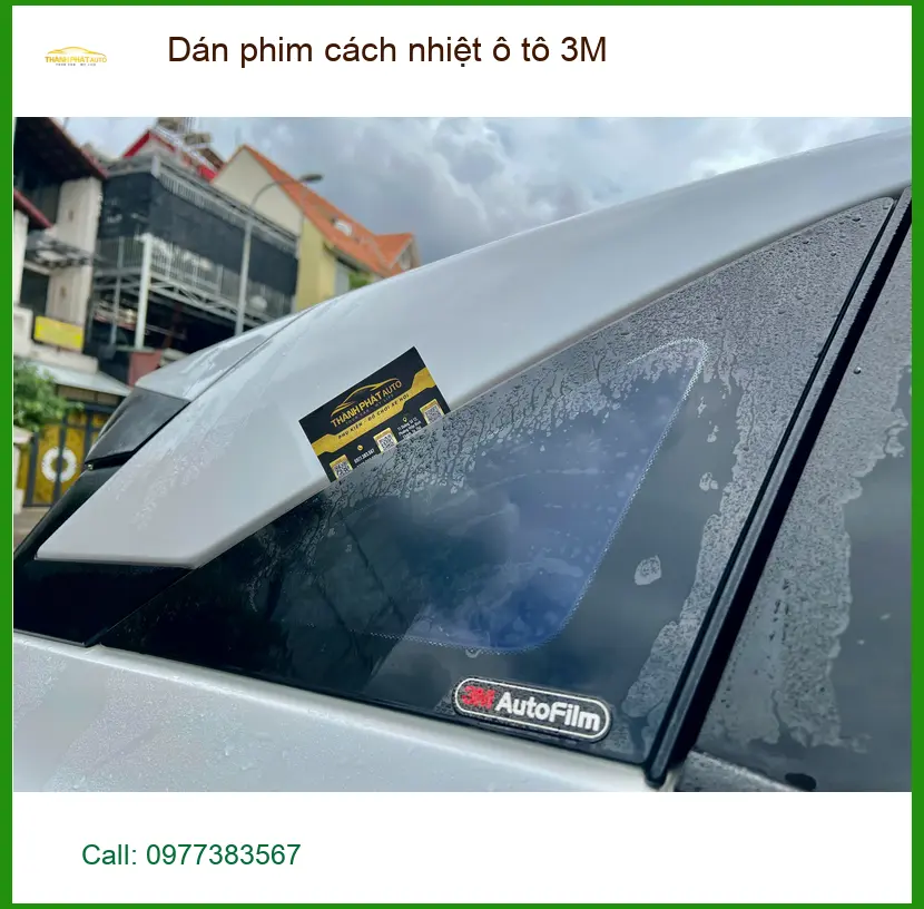 Cô Giang Hyundai Accent Dán phim cách nhiệt ô tô 3M Quận Thủ Đức để chống nóng mùa hè ảnh thực tế 2