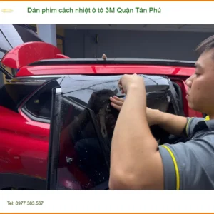 Trung Tâm Dán Phim Cách Nhiệt Ô Tô 3M Tại Quận Tân Phú - Thi Công Chuyên Nghiệp - Ảnh 2