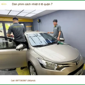 Trung Tâm Dán Phim Cách Nhiệt Ô Tô tại Quận 7 - Thi Công Chuyên Nghiệp - Ảnh 3
