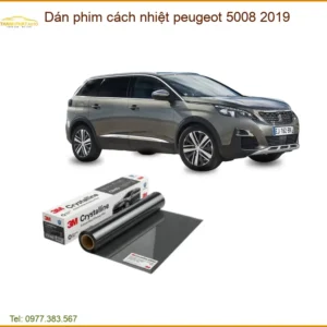 Dán Phim Cách Nhiệt Peugeot 5008 2019 - Địa Chỉ Thi Công Uy Tín TPHCM