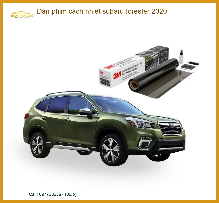 Dán Phim Cách Nhiệt Subaru Forester 2020 - Địa Chỉ Thi Công Uy Tín TPHCM