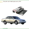 Dán Phim Cách Nhiệt Toyota Camry 2001 - Địa Chỉ Lắp Đặt Uy Tín TPHCM
